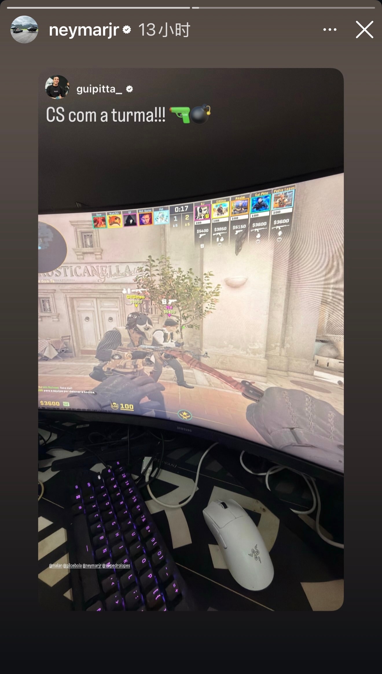 马儿ins快拍更新，昨晚csgo 