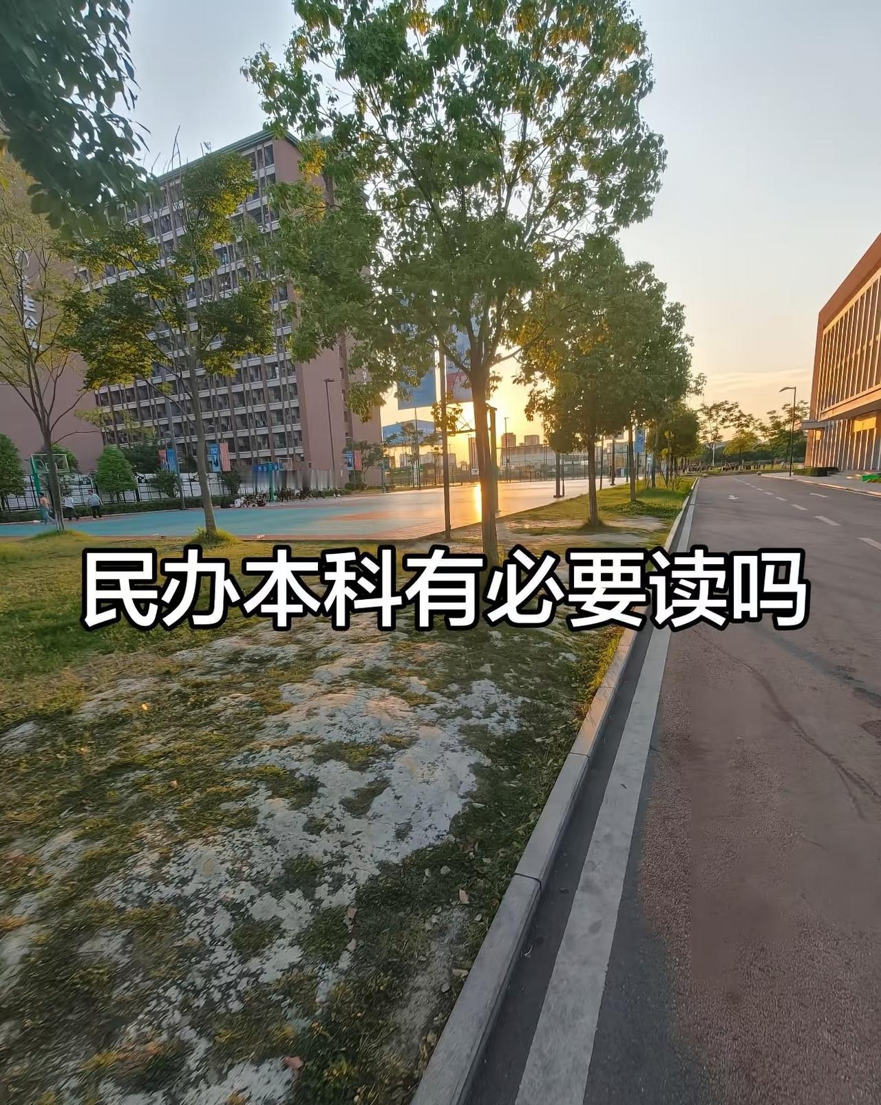 民办大学能存在，说明就有存在的必要。每年上千万考生，能够上公办的毕竟是少数，这不