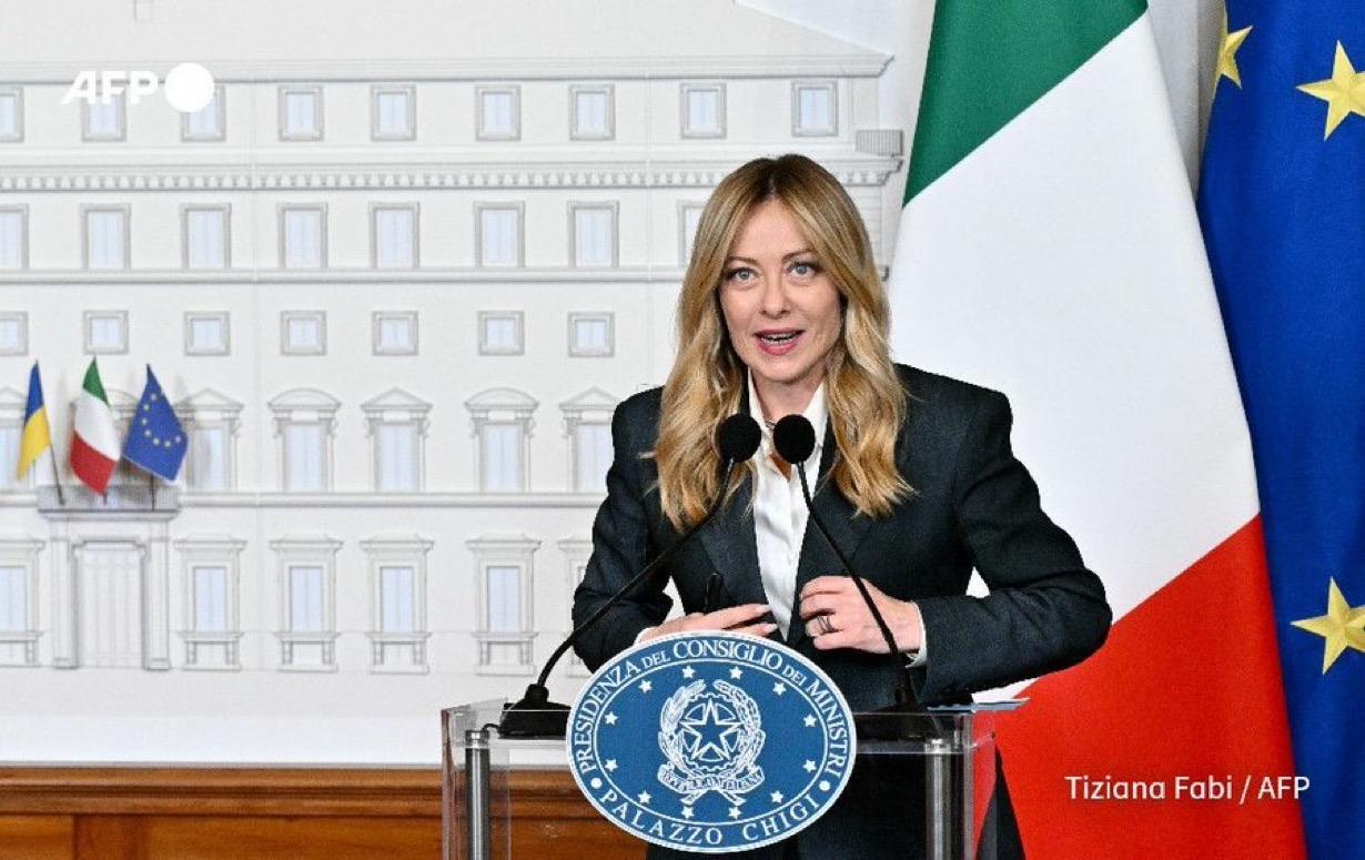 意大利已召见俄罗斯驻罗马的大使，此前一名俄罗斯电视节目主持人对总理乔治娅·梅洛尼