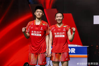 #高家炫魏雅欣2比0陈堂杰杜依蔚# 🏸2026年马来西亚羽毛球大师赛混双1/4