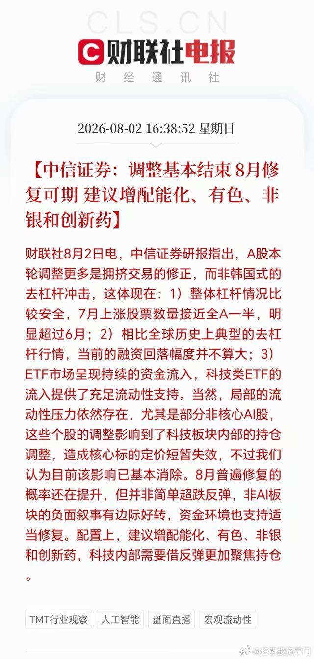调整基本结束？ 