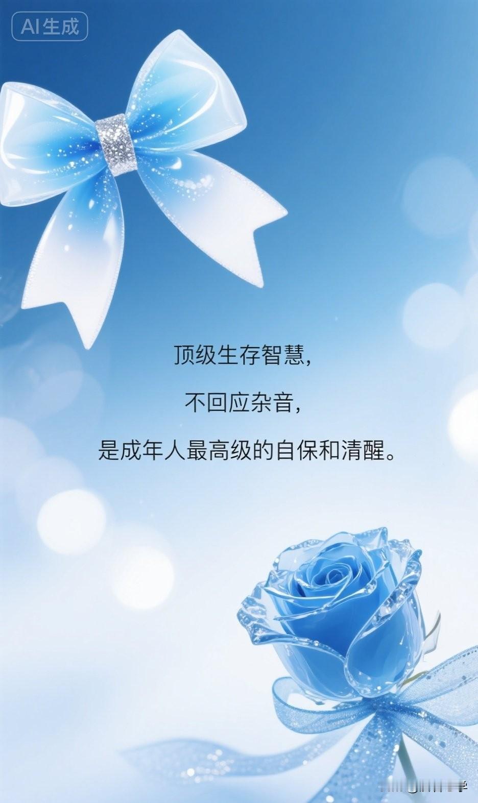 顶级生存智慧，不回应杂音，是成年人最高级的自保和清醒。

你有没有发现，身边那些