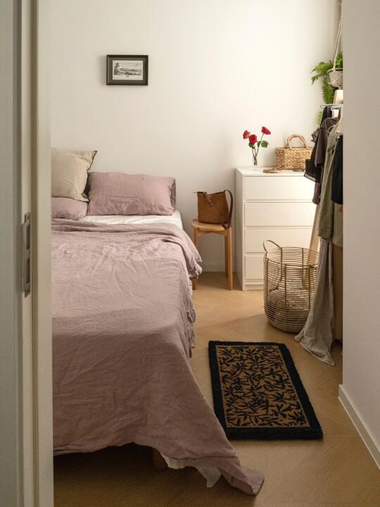 My room 🛌 没有定制柜的10㎡卧室