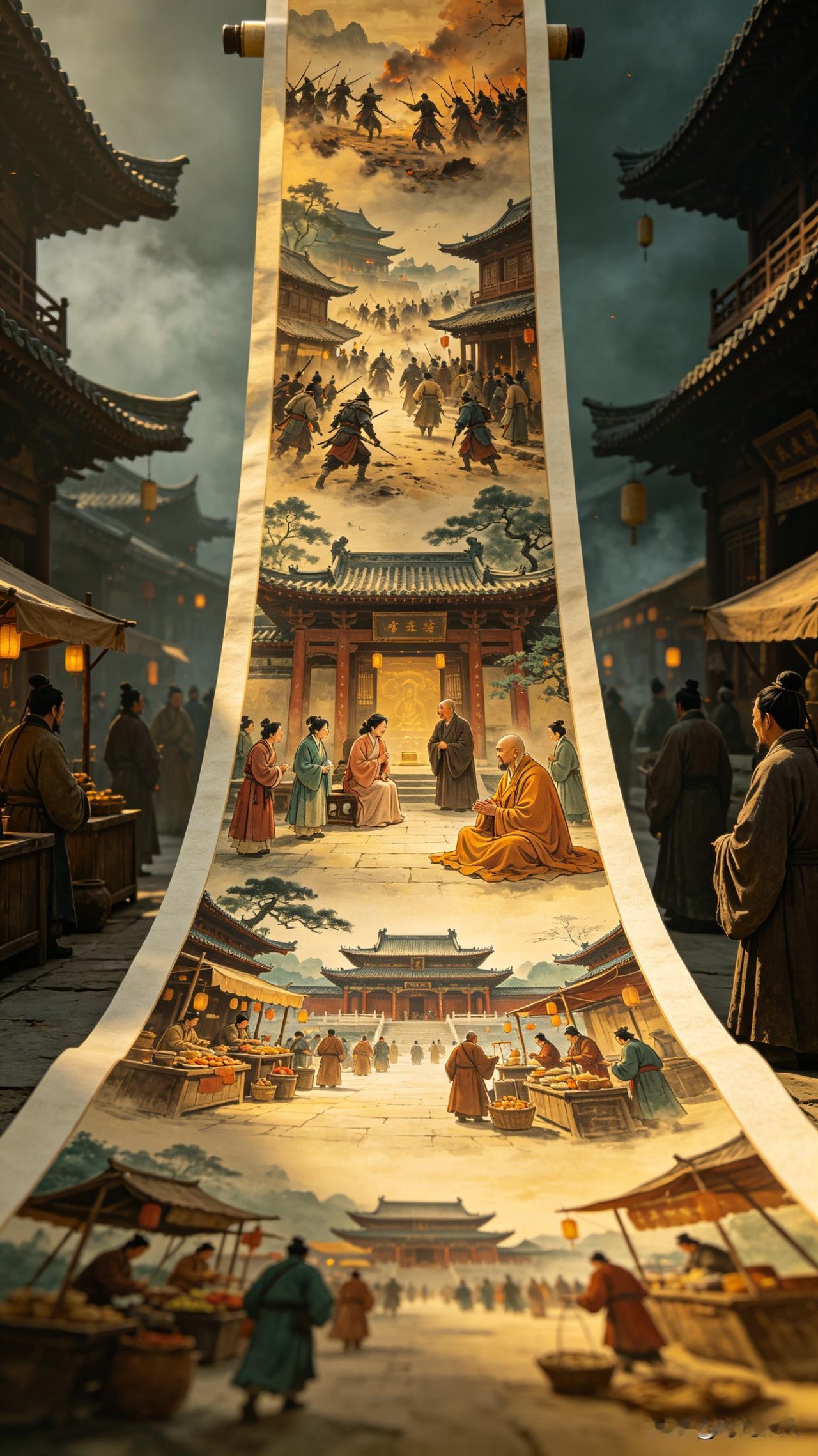 寻知音，觅佳联！
半生烟火，一世流年，把世间百态都融进了这句上联里。
喜欢古风、