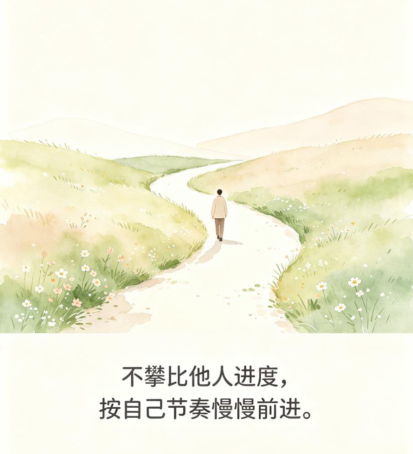 【07.29修身心语】
您好！
人生本就是一场循序渐进的修行，没有人天生完美，所