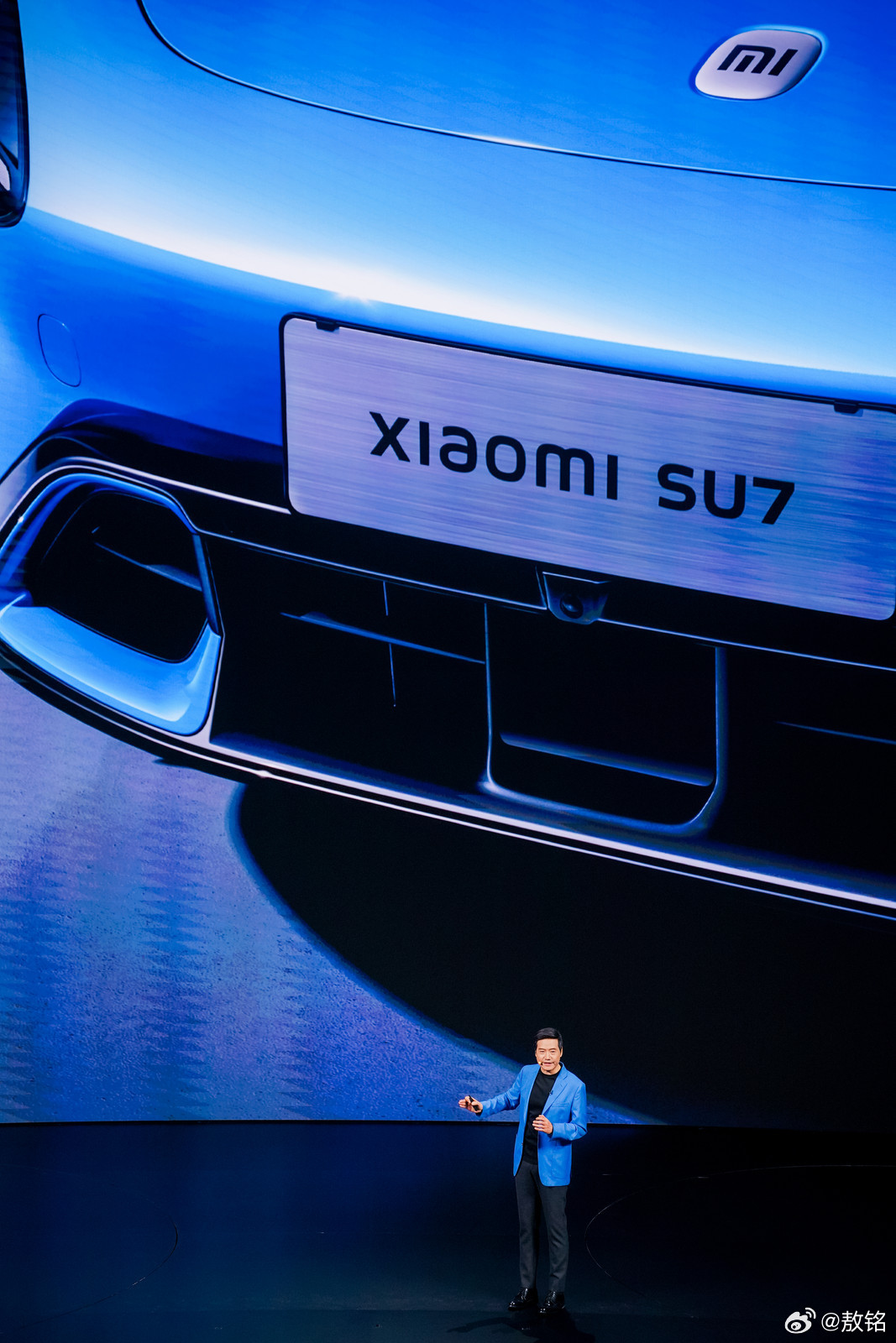 苏炳添赞新SU7为中国科技骄傲 中国田径百米名将