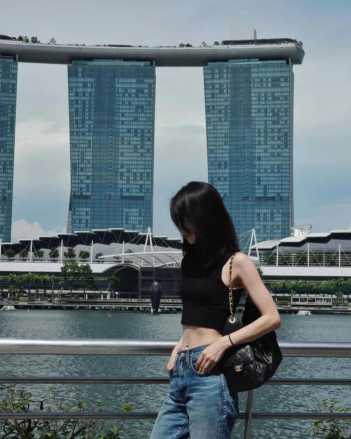 谢盈萱在新加坡好美的姐🥹 ​​​