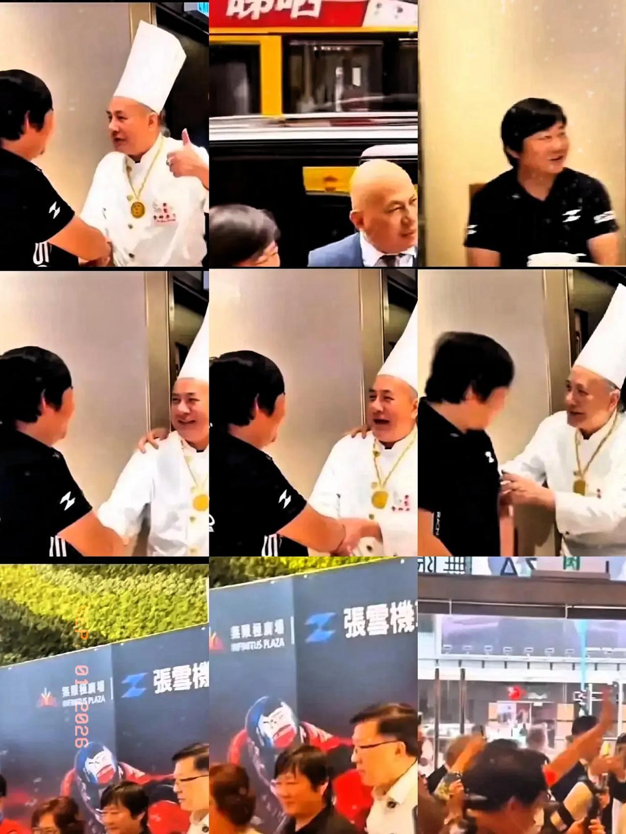 张雪去香港吃了顿饭，没掏一分钱，食神戴龙给他做了整桌菜，最后双手递上名片——这顿
