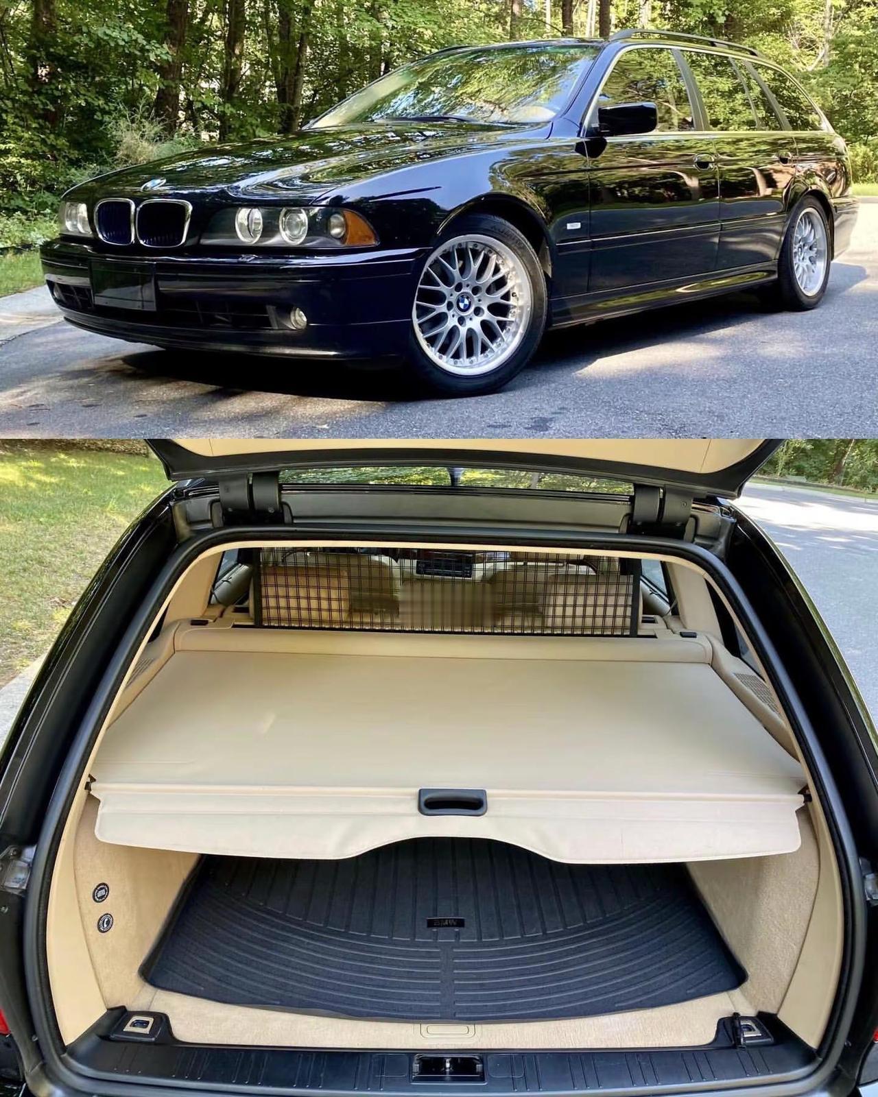 宝马E39 Touring.如果说E30、E34时代的宝马代表着纯粹驾驶，那么E
