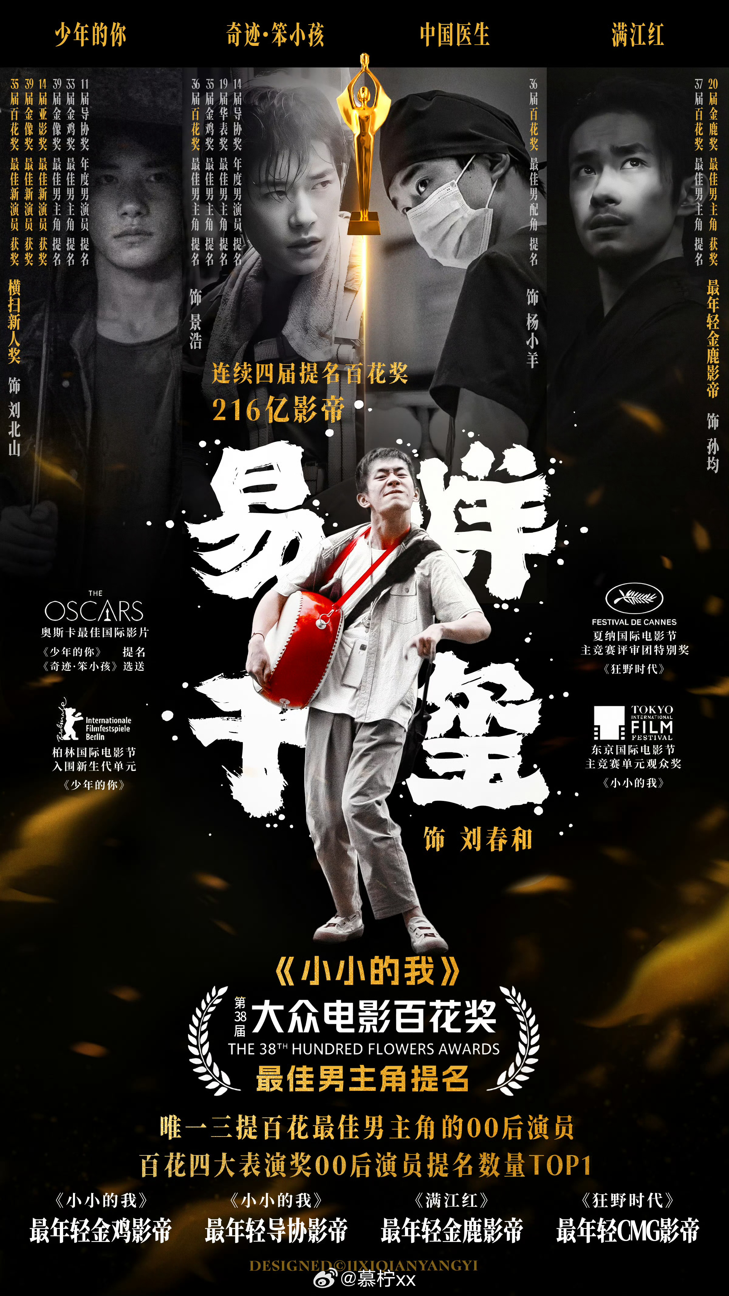 易烊千玺陈冲给易烊千玺的信 力挺这个海内外口碑双爆主创演技、电影话题度、票房、社