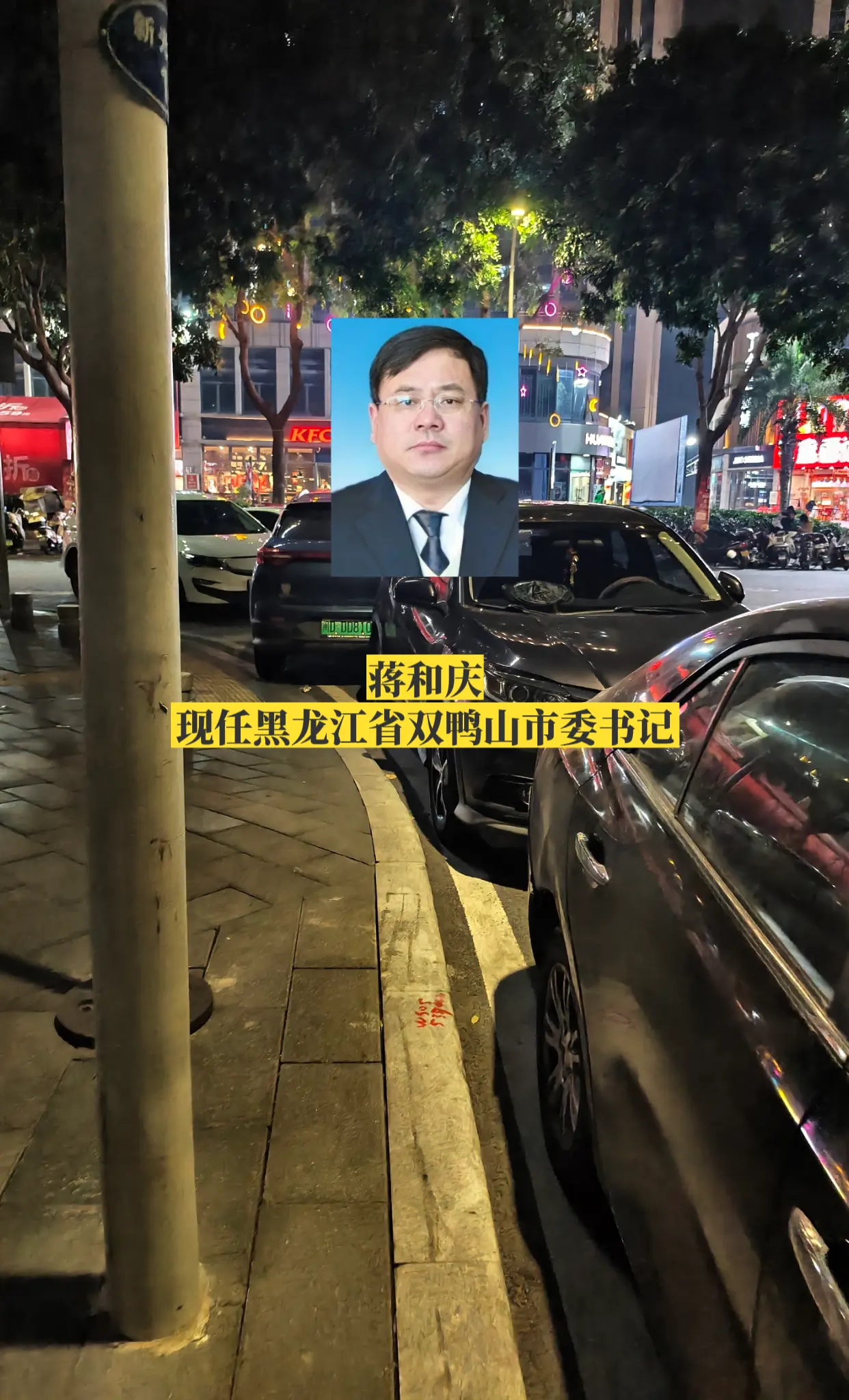 黑龙江双鸭山市委领导。