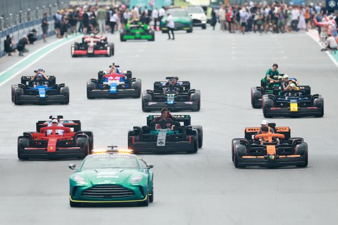 迈阿密的乐高F1：赛车没跑，但经典已经定格
F1迈阿密站还没正式开跑，但有一件事