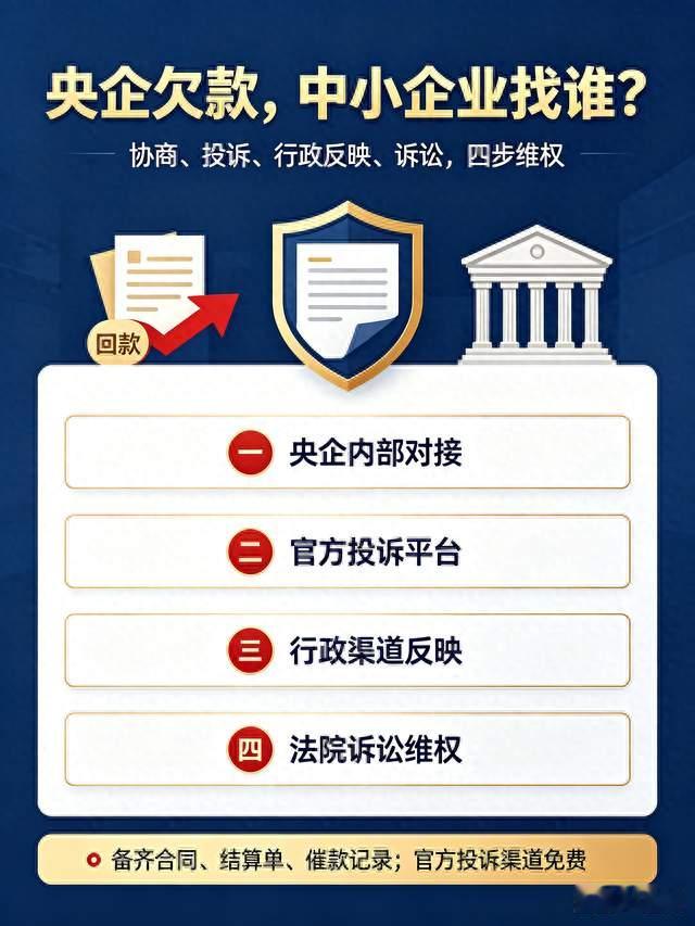 #央企欠款，中小企业找谁？#