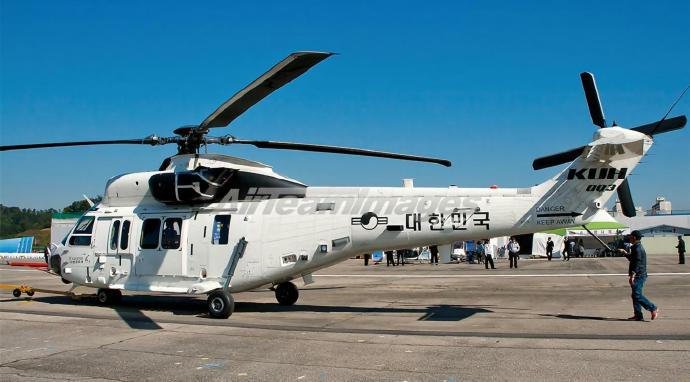 每天认识一件兵器 韩国KUH-1“雄鹰”通用直升机KUH-1是韩国航天工业公司以