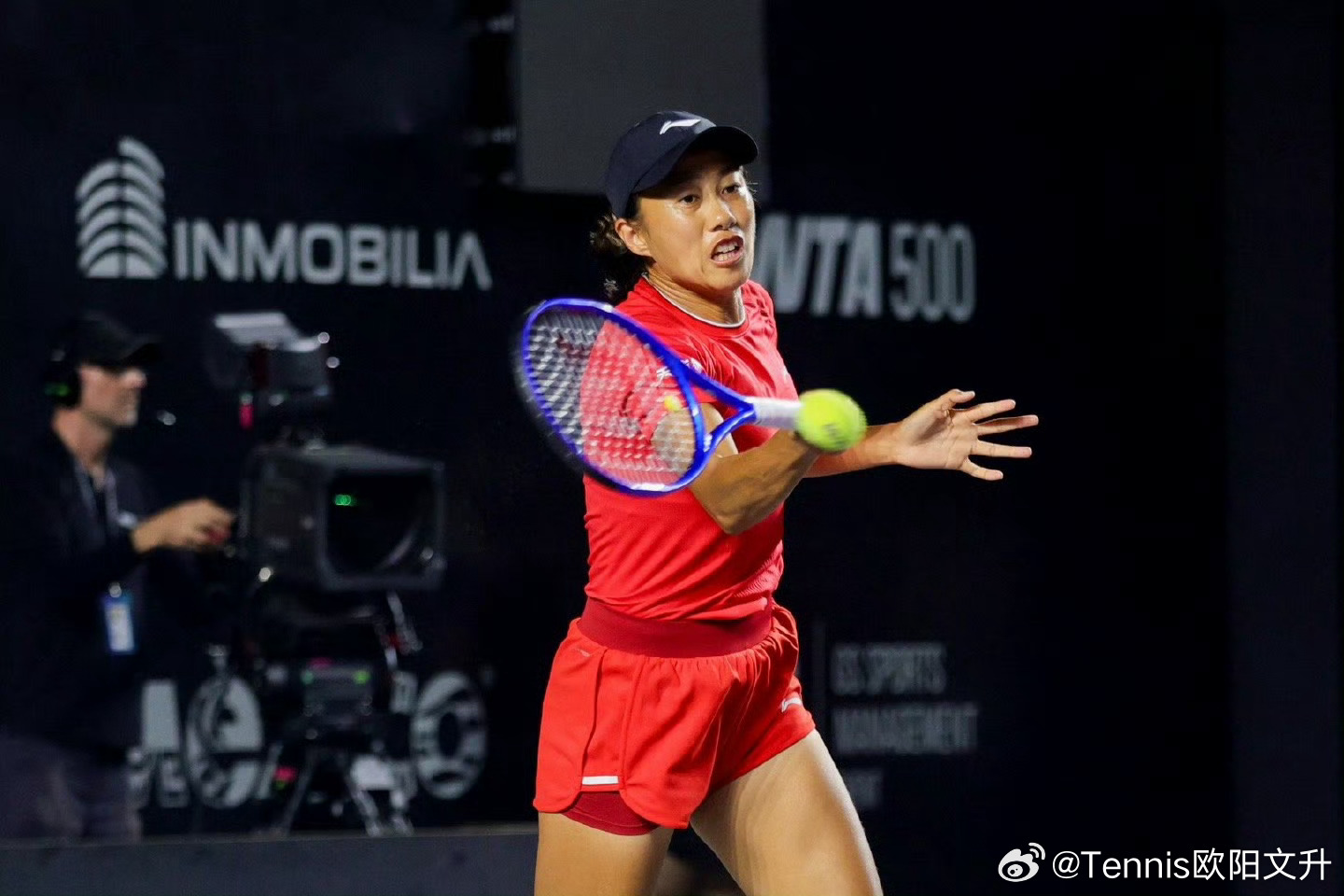 张帅无缘梅里达站决赛🔵WTA500梅里达女单半决赛❌Q🇨🇳张帅2-6/7-