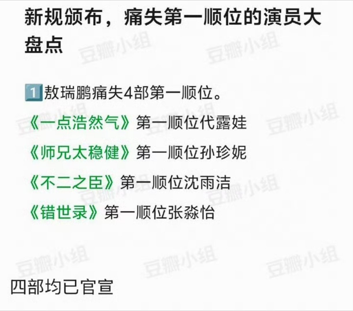 敖瑞鹏痛失4部第一顺位说真的，这事看下来又好笑又有点无奈。谁能想到敖瑞鹏辛辛苦苦
