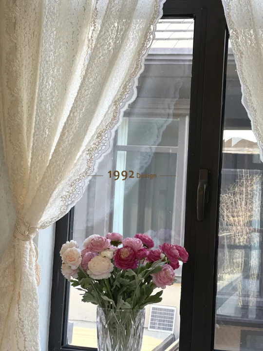 关于这个窗帘，回味无穷｜法式花窗超级美