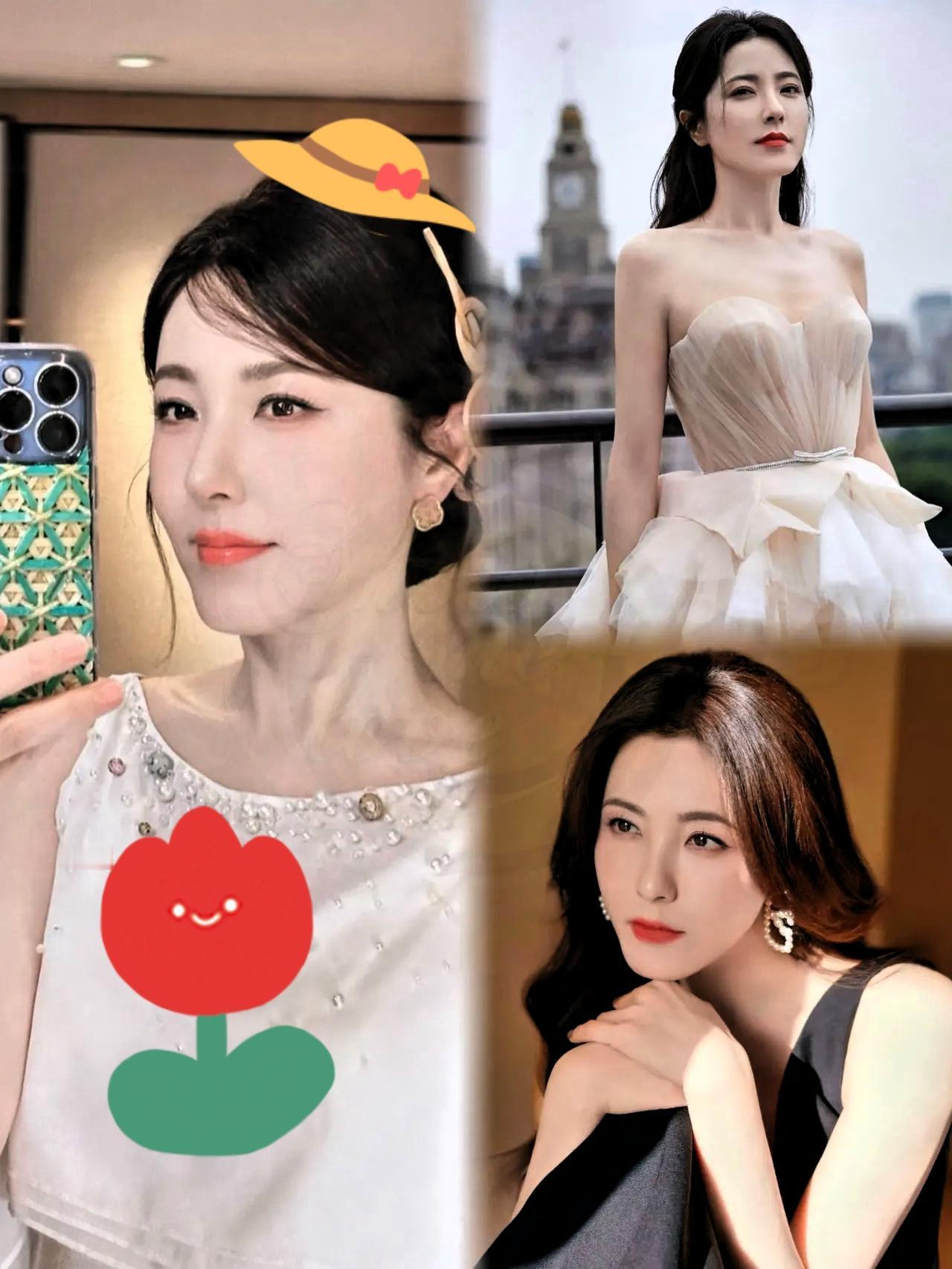 终于懂曾黎为啥不结婚了！49岁依旧美得惊艳，中戏校花的头衔可不是白来的，秦海璐认