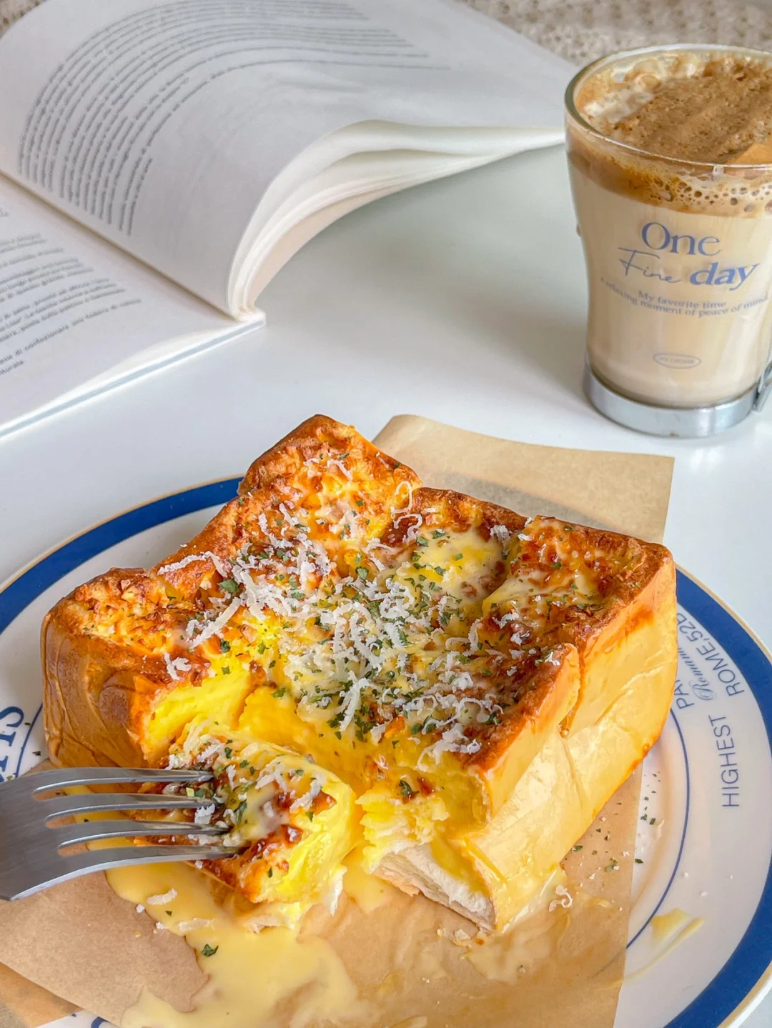 吐司的神仙吃法之蒜香芝士厚吐司🍞