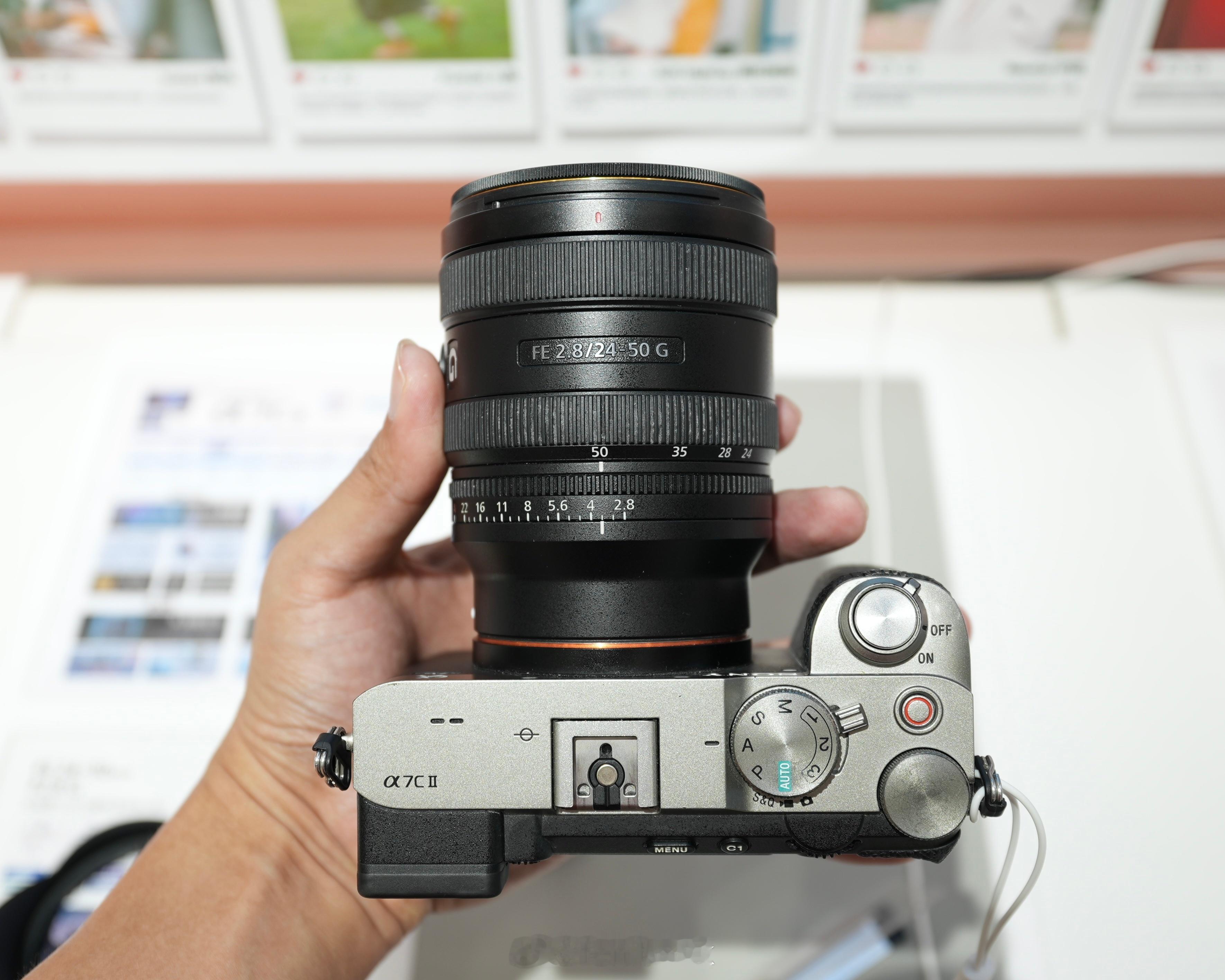 探索口袋相机上限，A7C2➕2450G，再大一丢丢裤兜里就装不下了