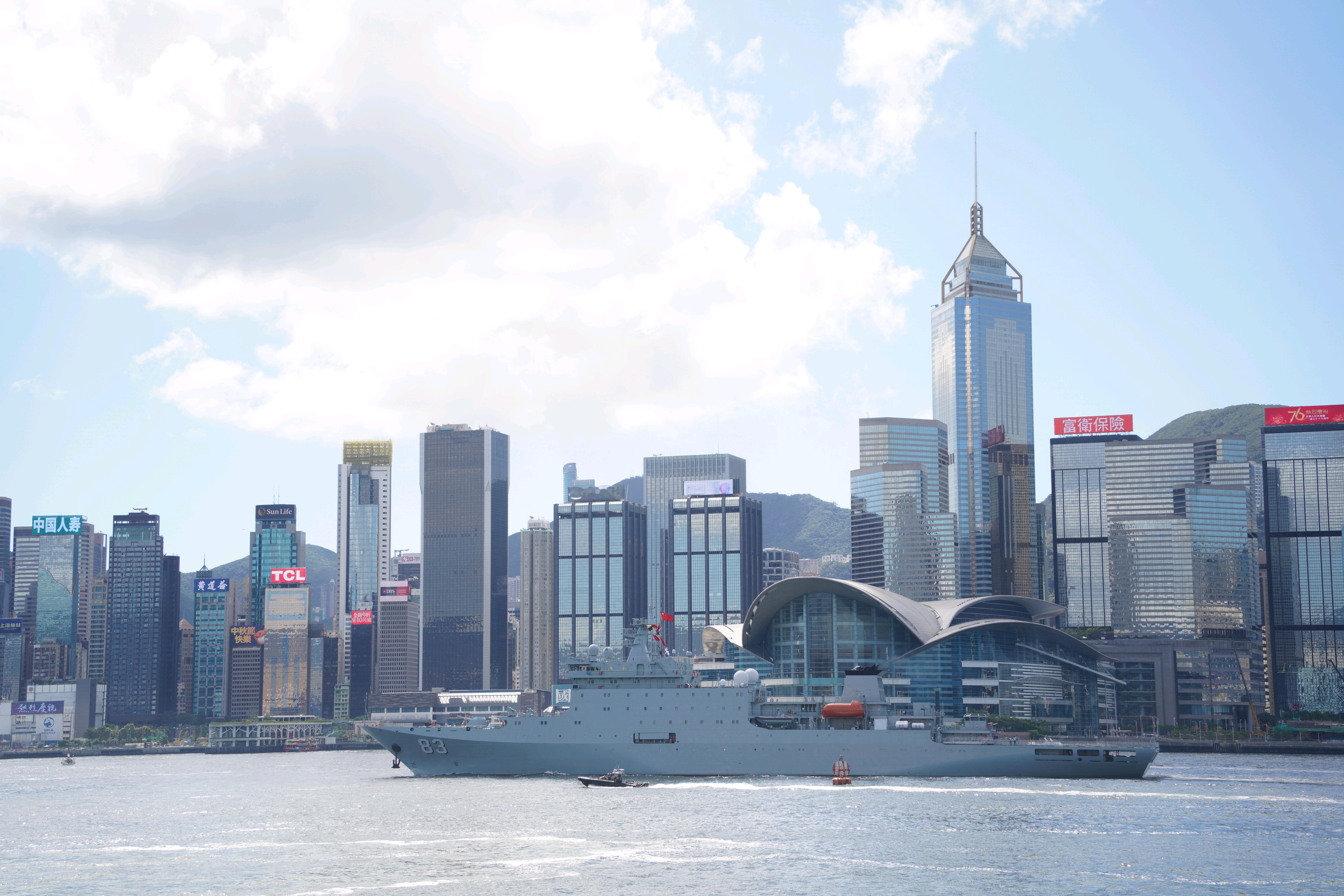 离开香港的戚继光舰远海实习任务继续，下一站柬埔寨烽火问鼎计划中国海军 ​​​