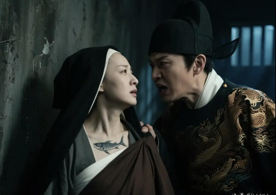 凌晨三点，他掀开被子发现身边躺着白天收留的尼姑，对方平静地说：“我是在救你。
”