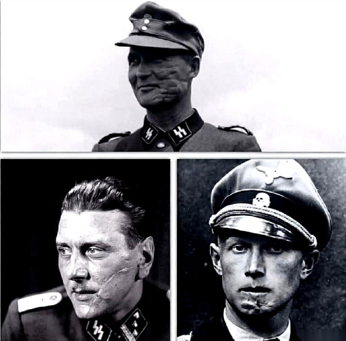 二战德国军官脸上那些刀疤，你以为是子弹擦的？
错，很多都是大学宿舍里，俩人约好了