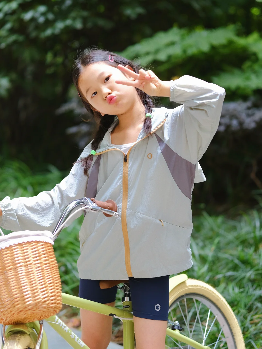 小学生夏日穿搭日记 🚴‍♀️