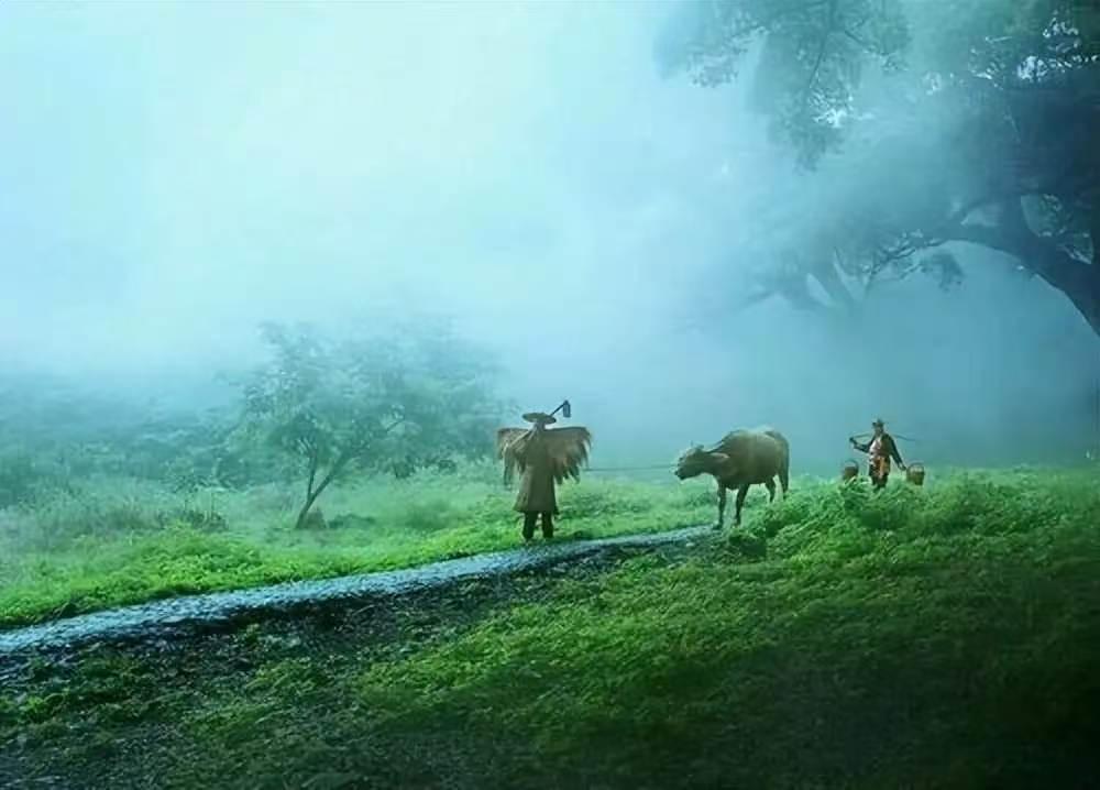 故土烟火斑斓，回首岁月清欢。

     新春归，旧梦远，又是一年春归处，冬寒渐