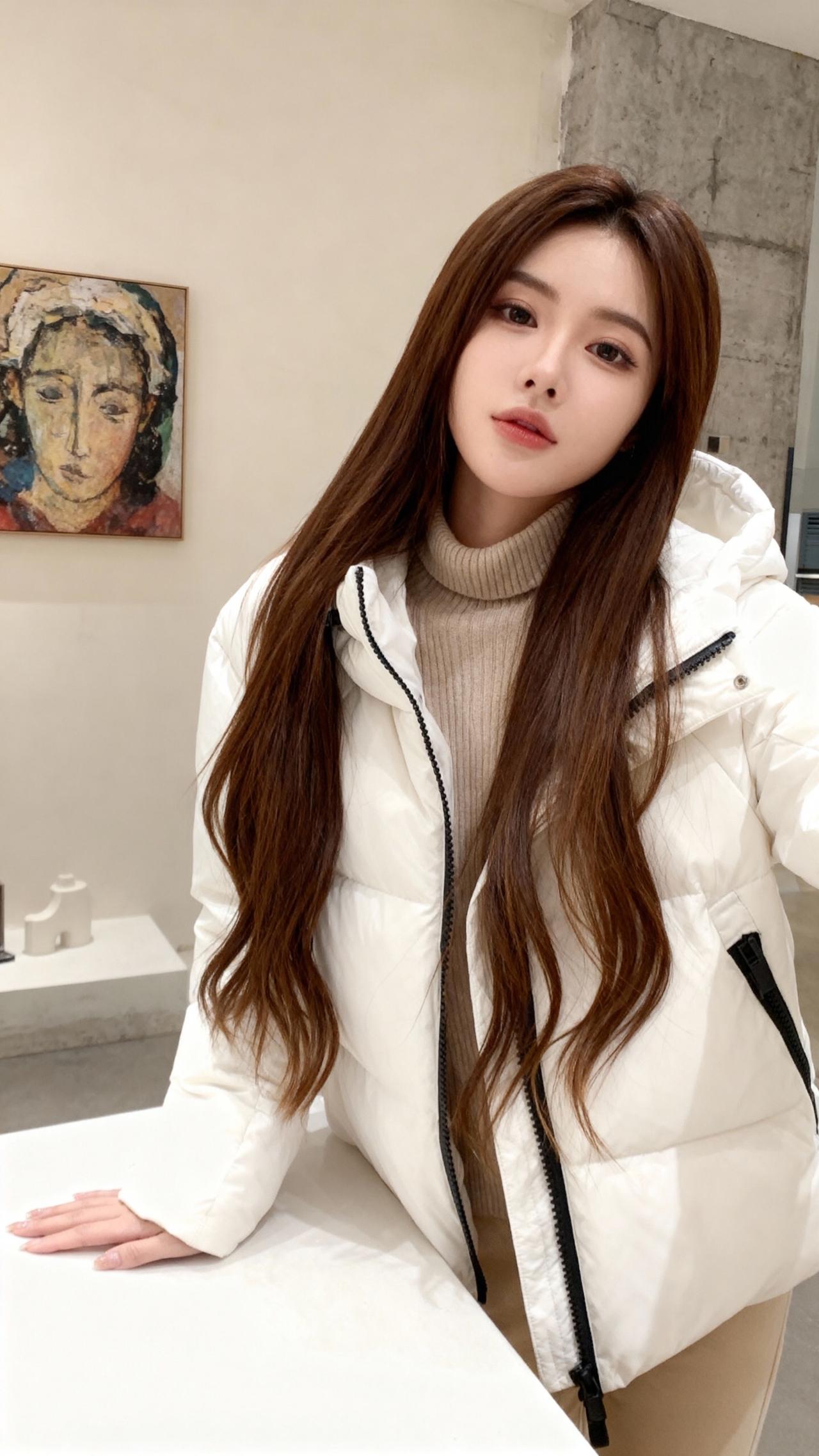 加厚羽绒服今日穿搭 抖音推广 今天穿什么 羽绒服