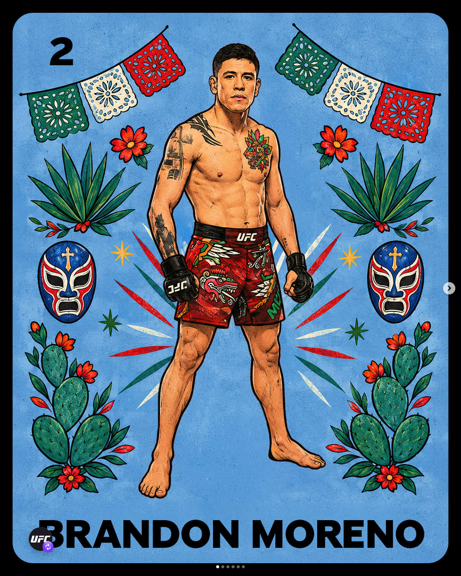 NOCHE UFC，集齐了墨西哥要素，摔角面具，龙舌兰。UFC[超话]格斗[超话