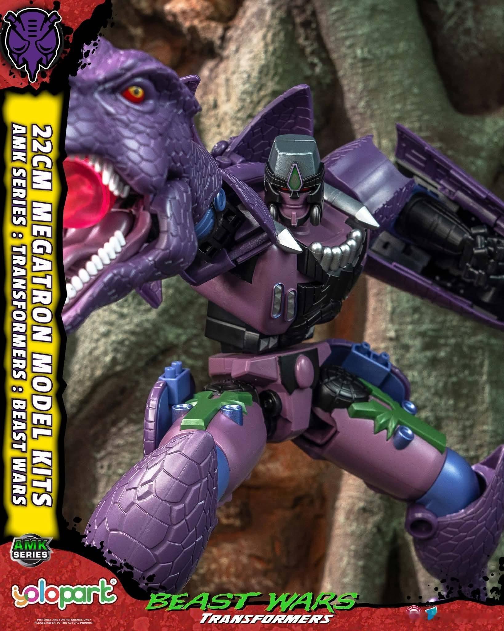 YOLOPARK 官方发布 变形金刚 AMK BW Megatron 霸王龙 B