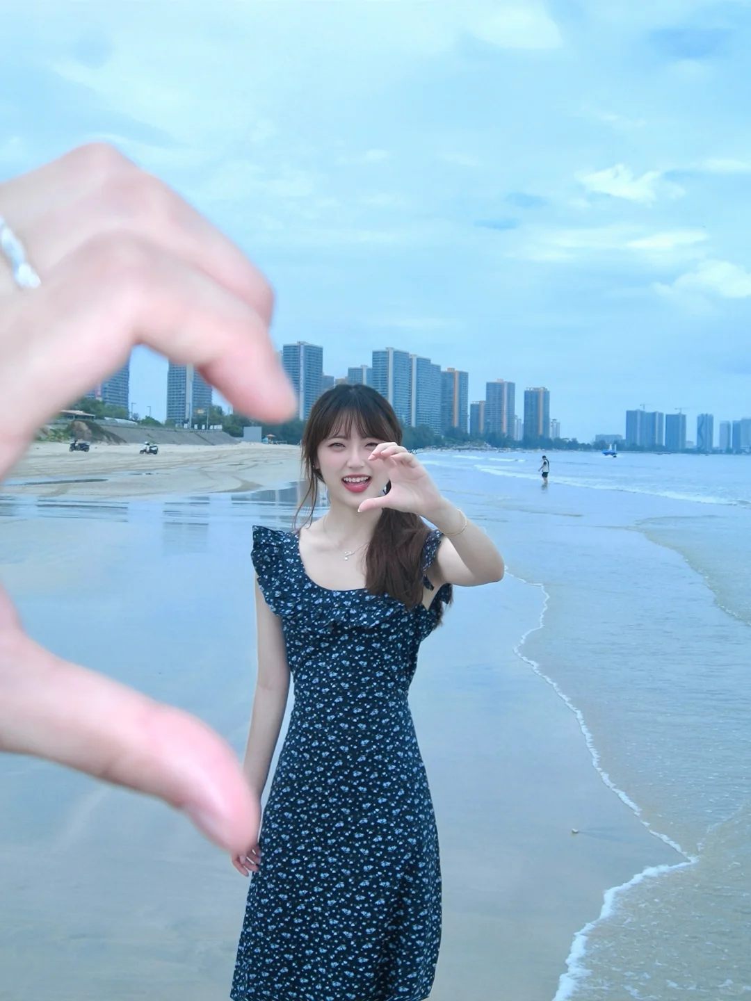 🐚·🌊🫧·˚存一些海边拍照姿势