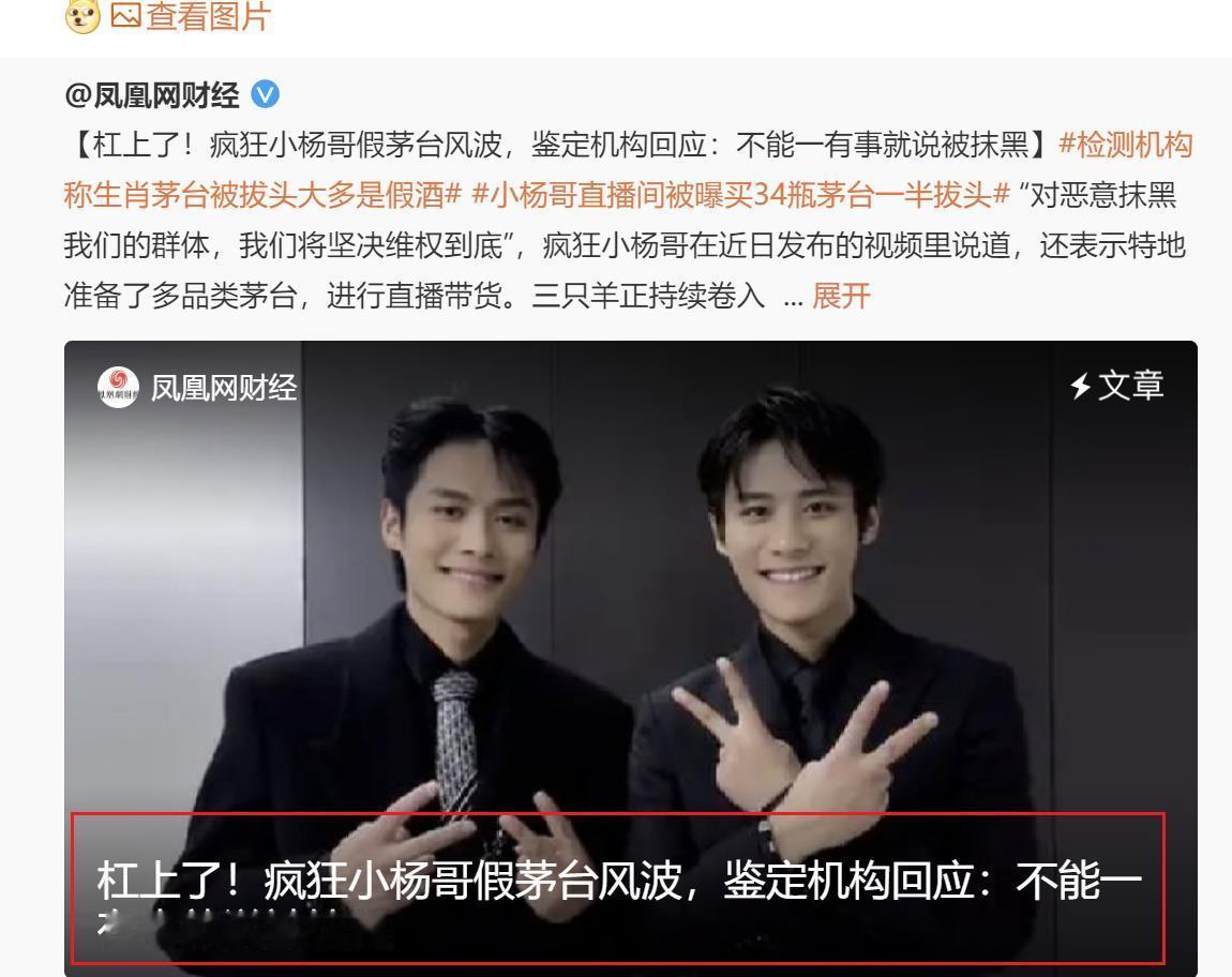 好家伙！鉴定机构跟疯狂小杨哥杠上了：“不能一有事，就说被抹黑！” 人红是非多，小
