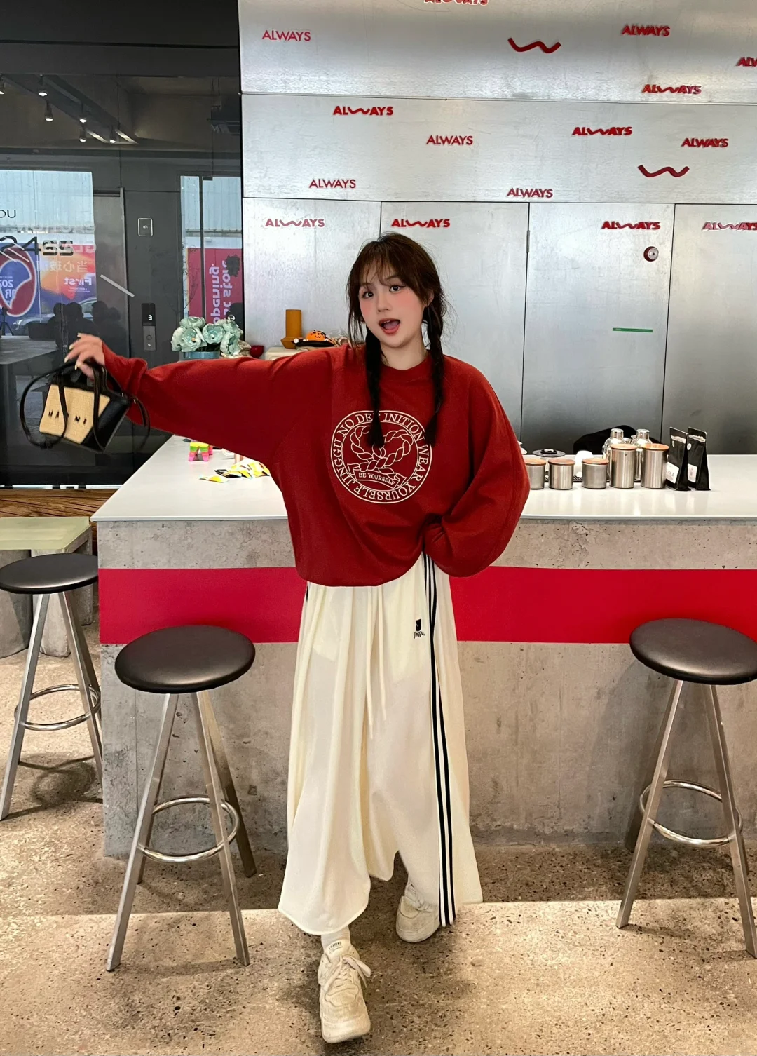 微胖穿搭 130斤:）谁能拒绝亮色系穿搭呢💕
