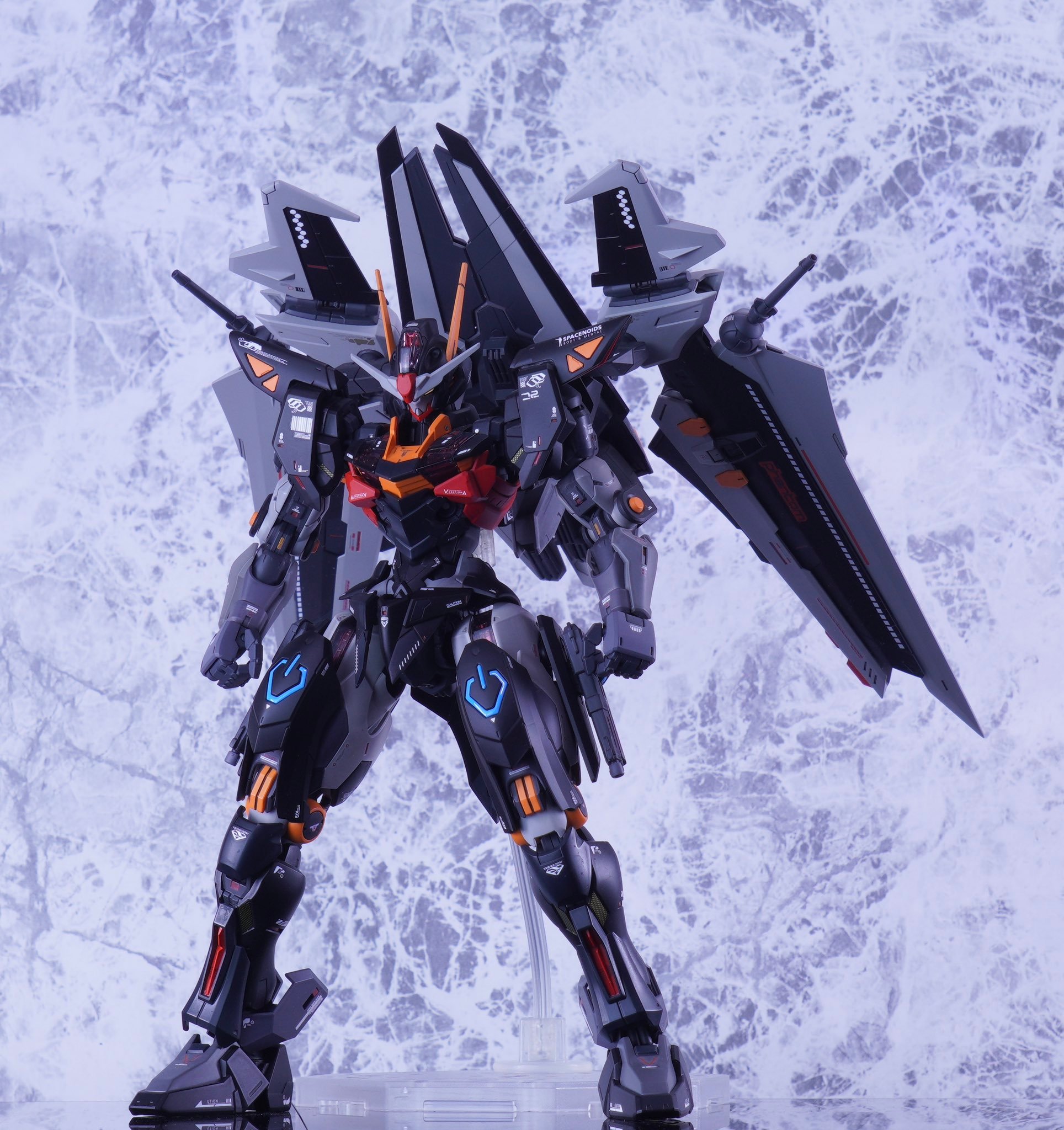 漆黑风灵高达（by がるつー）