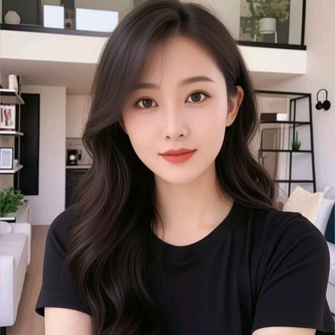 温暖阳光洒进来的居家时光，美少女微笑如春光