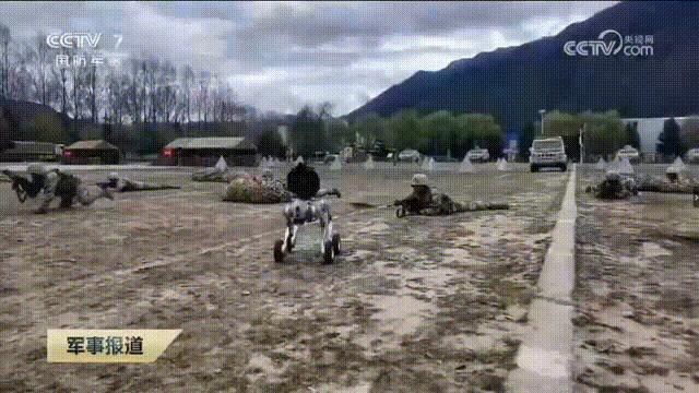 机器狗背的是什么设备？原来是强声驱散器