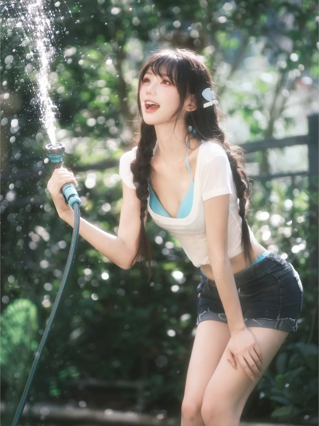 夏天当然要玩水啦💦