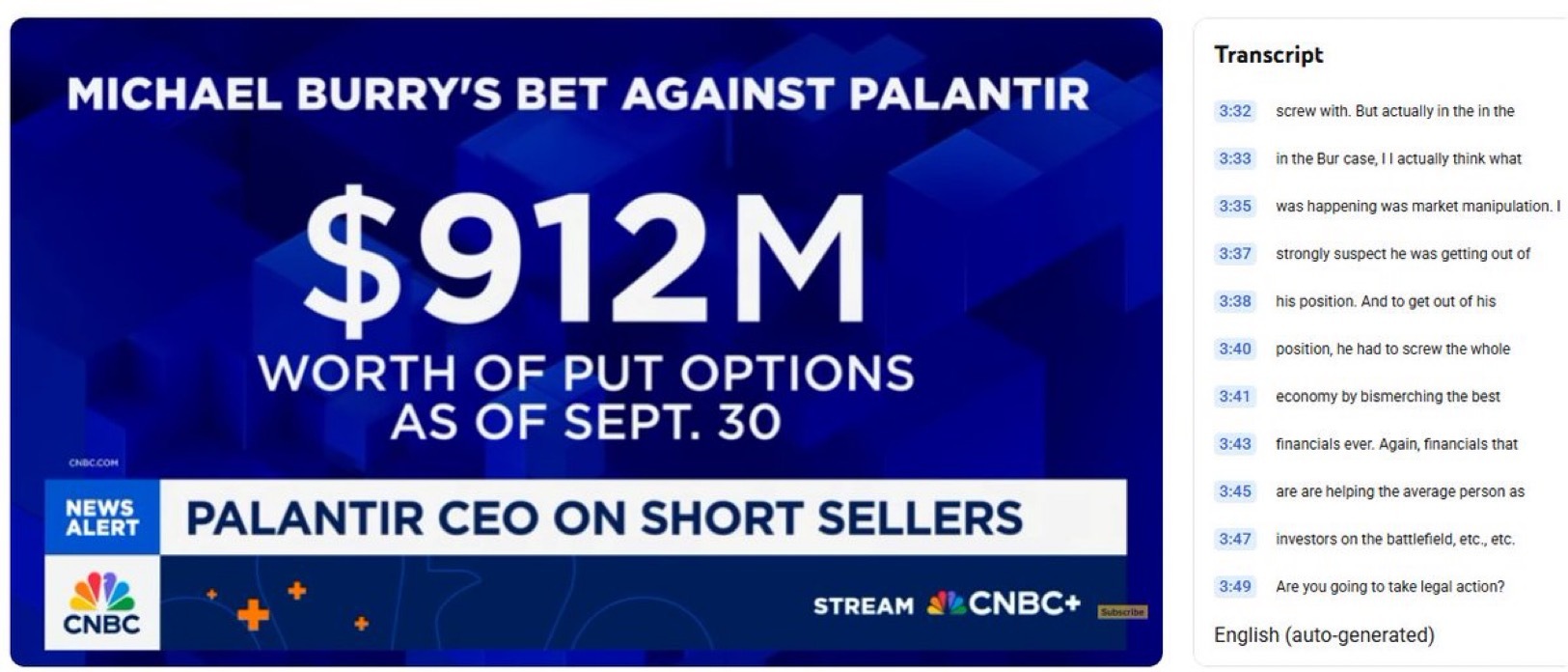 投资人迈克尔·伯里因在全球金融危机前做空而闻名， 现在他已向美国证券交易委员会注