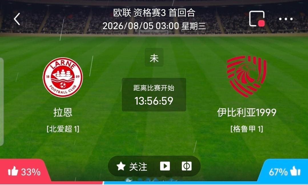 【足球】周二欧罗巴方向：拉恩vs伊比利亚欧罗巴 拉恩 VS 伊比利亚比赛时间：2