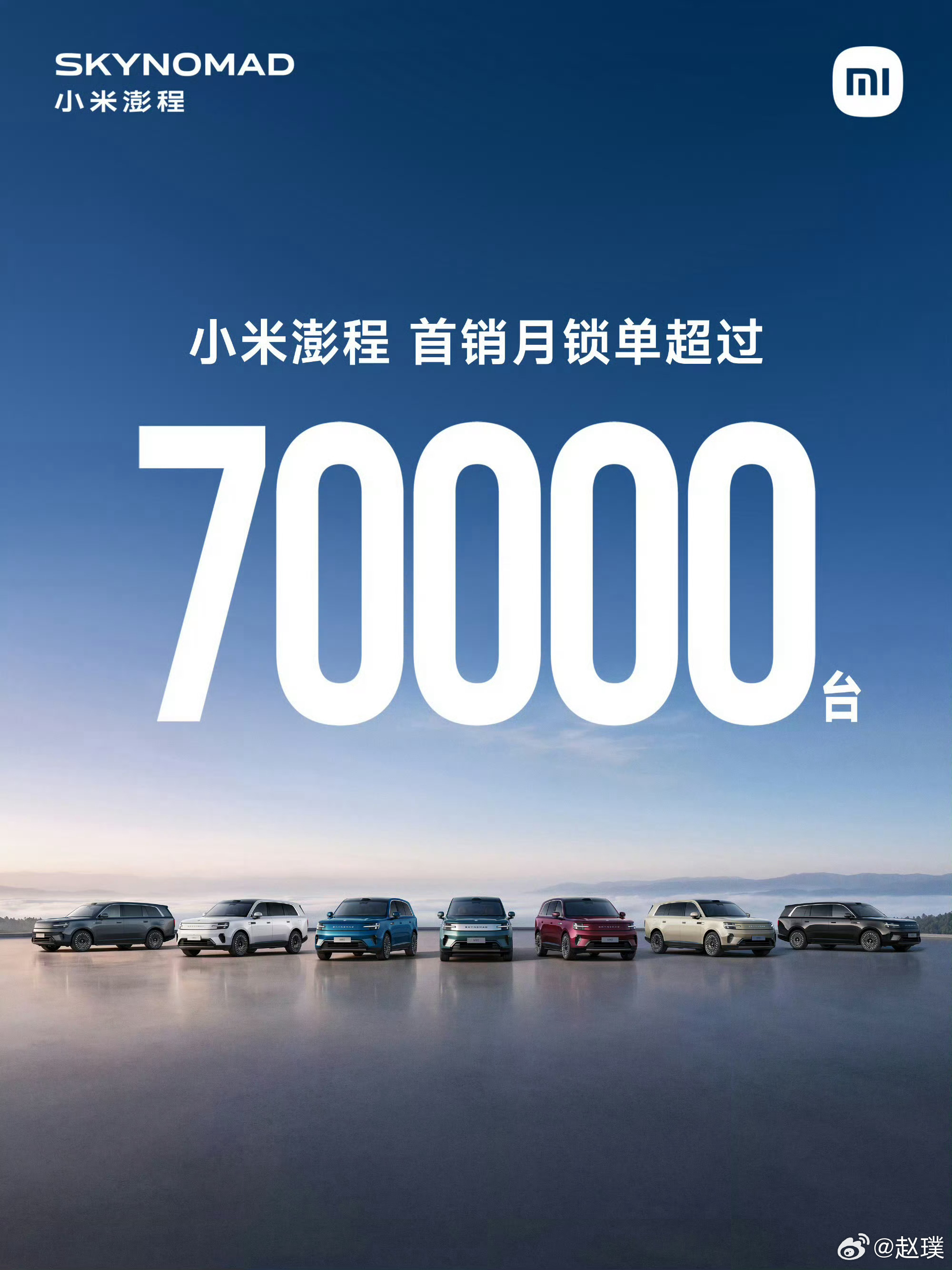小米澎程首月锁单超7万台，这表现怎么样？[哈哈] ​​​