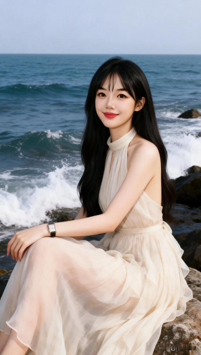 真正耐看的女生，从来不靠浓妆硬撑颜值，厚重妆容如同厚重帷幕，遮住独一份的本色美感