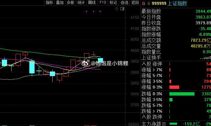 下午盘没冲上来，我也没法确定明天会怎么走，至少盘面上看均线下，阴线，看空的！ ​