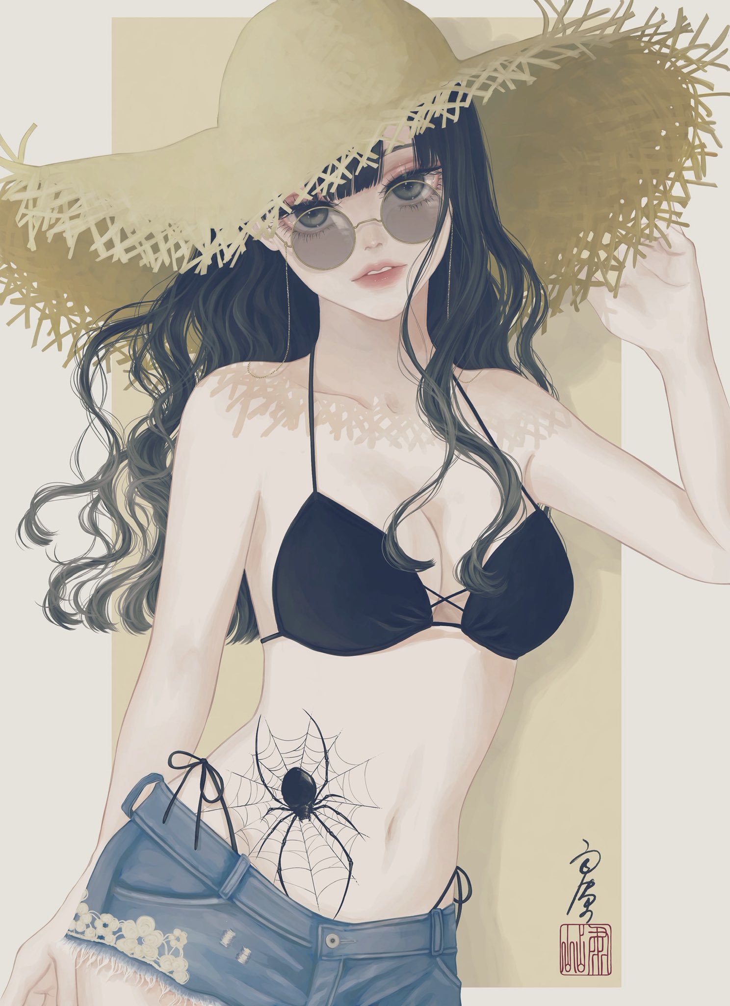 夏日蜘蛛by ushi_mt 