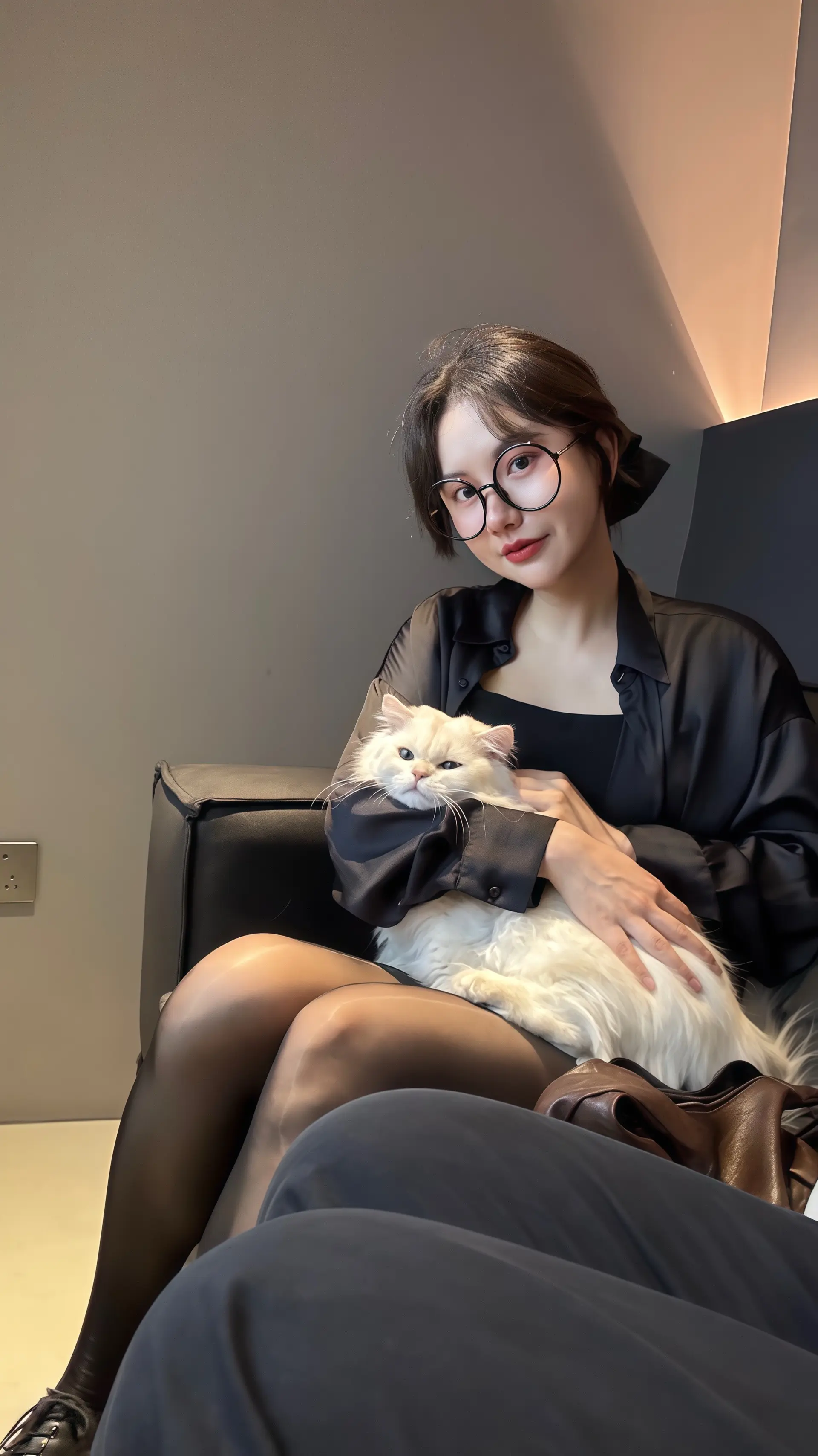 好乖的猫猫，随便我怎么盘它，都不反抗，又萌又乖