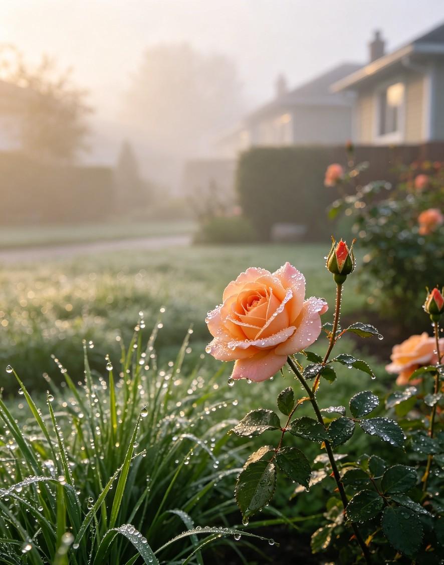 小区楼下有个小花园，以前天天路过，我从来没正眼瞧过一眼。
 
昨天心里装着事，翻