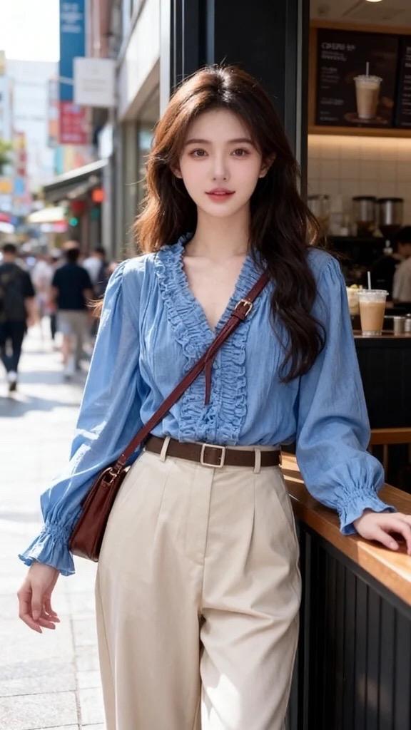 韩风穿搭 温柔穿搭 韩系穿搭 通勤穿搭被我拿捏了 衬衣穿搭