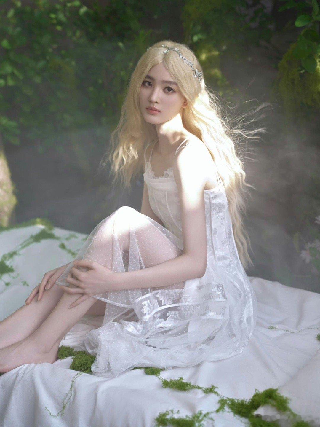 #张凯莹内娱机械姬又补货了# 哎呀，张凯莹这组大片真是让人眼前一亮！她简直就是从