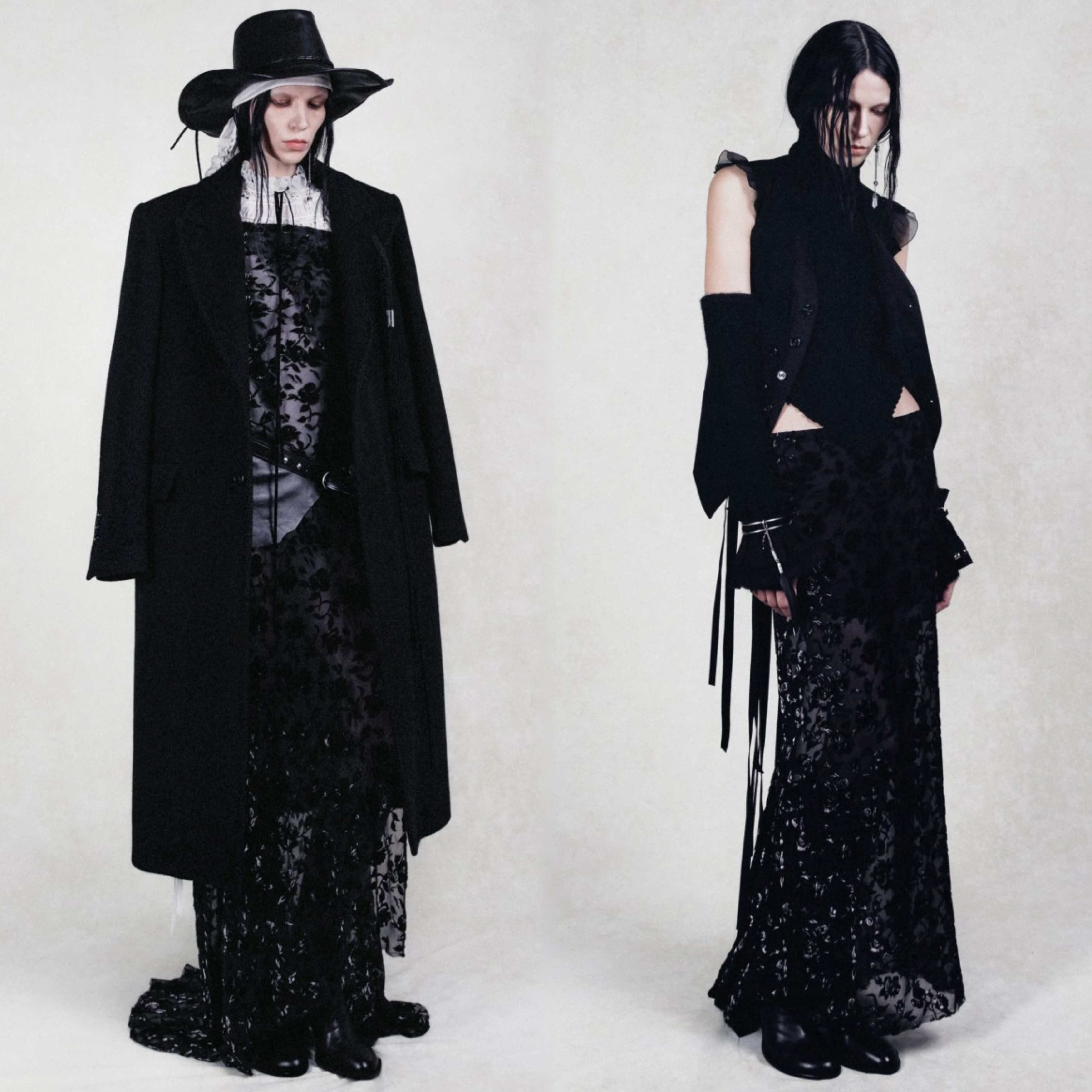Ann Demeulemeester Pre-Fall 2026 🖤🪶早秋系